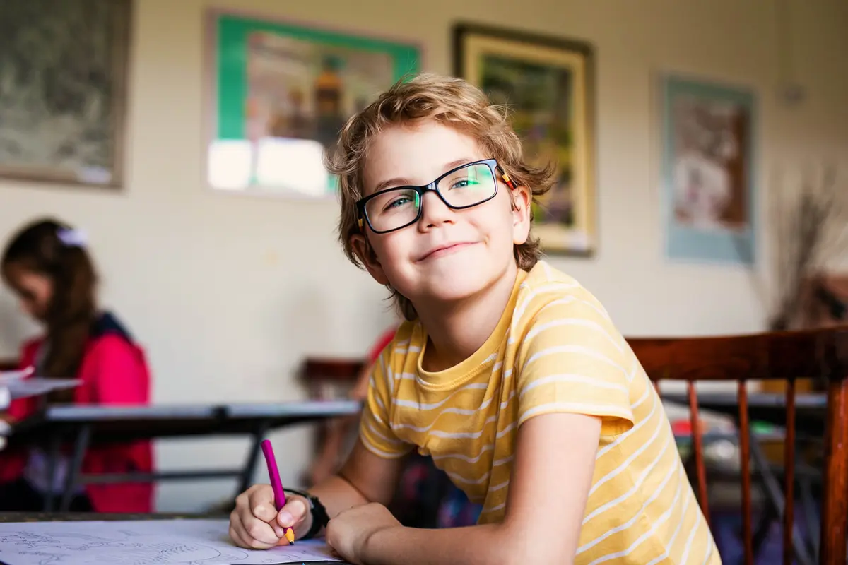 Child with sensory processing difficulties