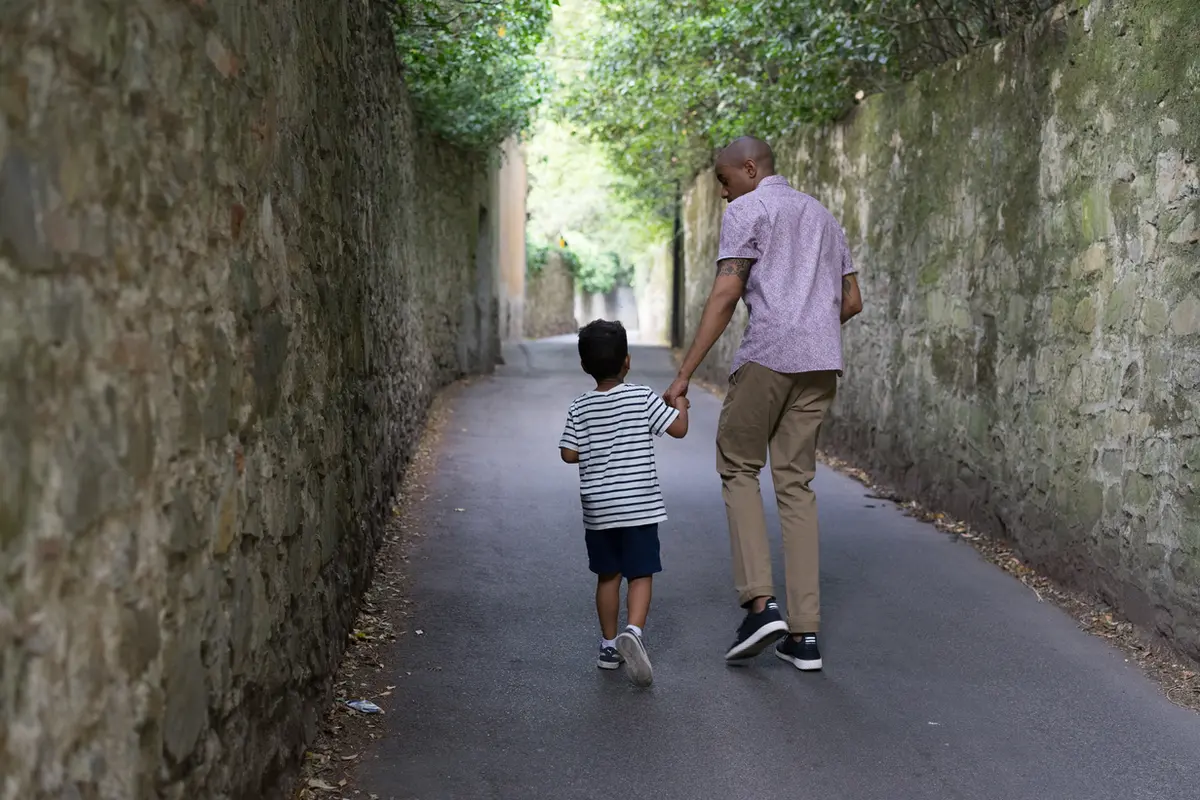 Autistic child with speech delay and toe walking