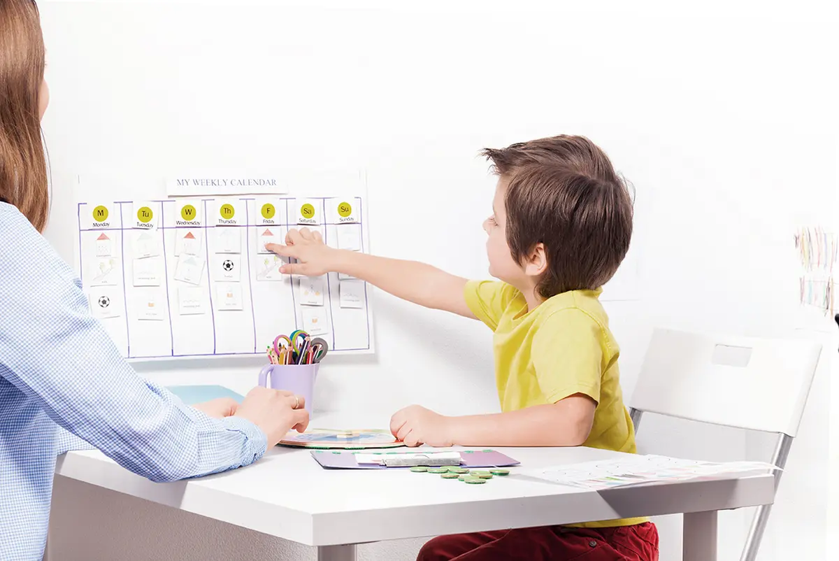 Child getting Applied behavior analysis (ABA) Therapy for Autism at Daffodils CDC Hyderabad
