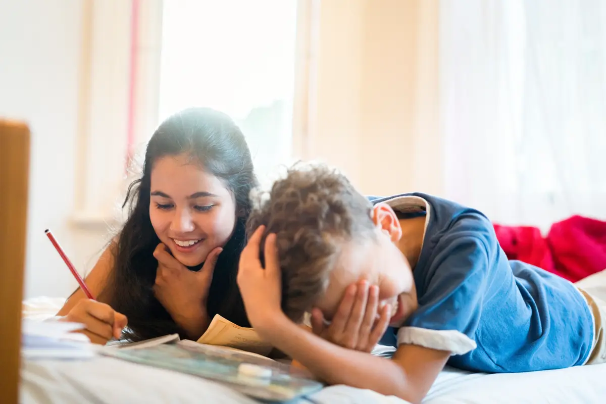 dealing with a stubborn child refusing to do homework