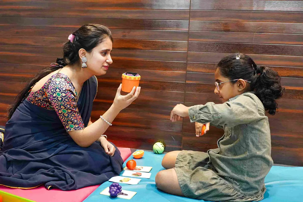 Teaching autistic children to remember parents' mobile numbers using applied behavior analysis (ABA) Therapy techniques | Daffodils CDC Hyderabad