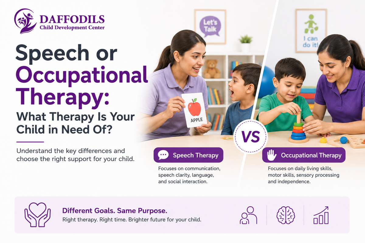 speech vs occupational therapy